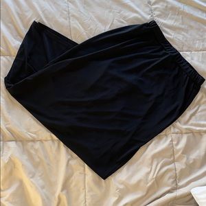 Long black skirt